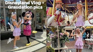 Disneyland vlog + taking my grad photos! 🎢