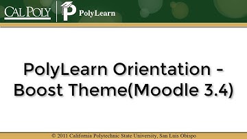 PolyLearn Orientation 3.4 Boost Theme
