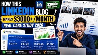 How This Linkedin  Blog Makes $3000/Month 🚀 | Real Case Study 2026