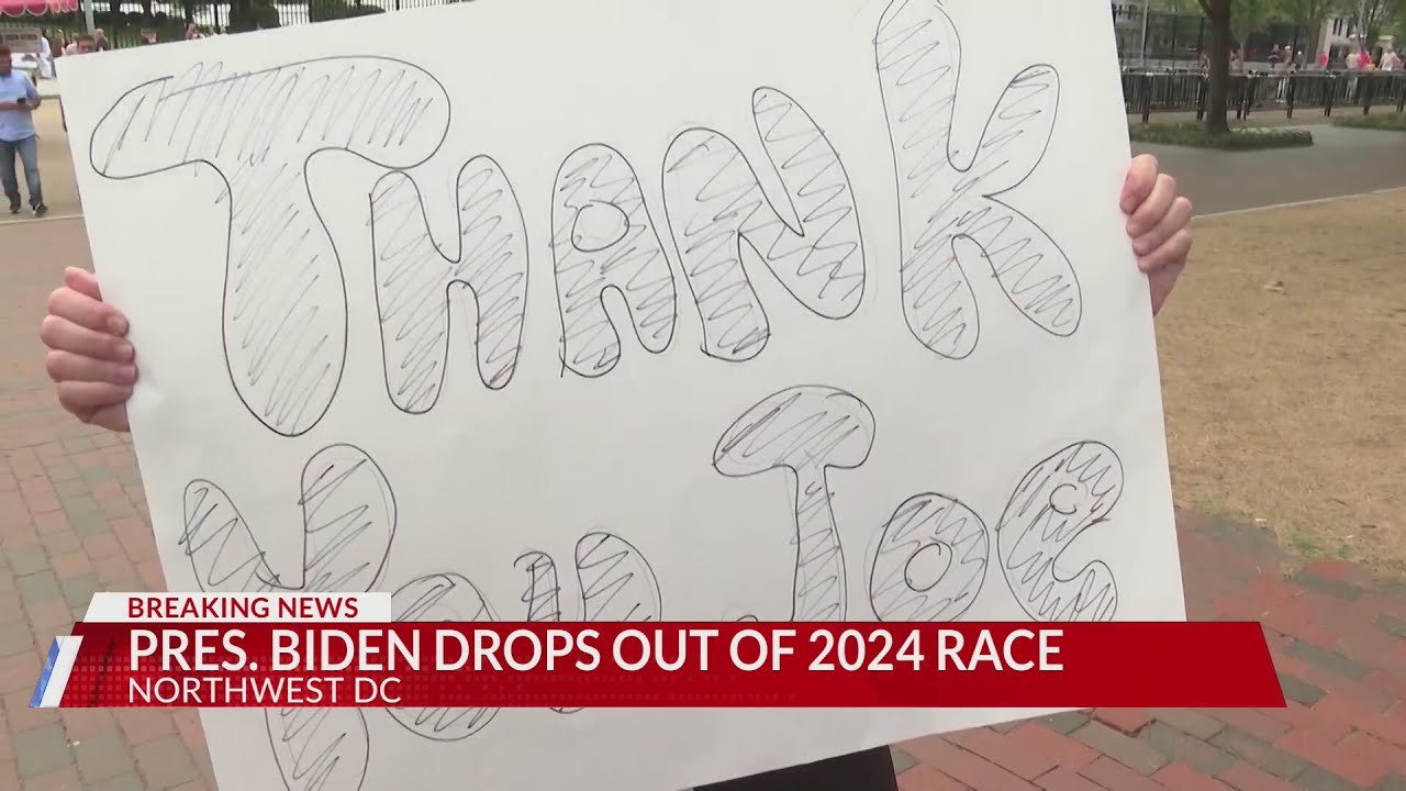 Voters react to President Biden dropping out of 2024 presidential race ...