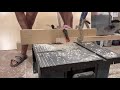 Easy router jig for jack miter for beaded face frame cabinets