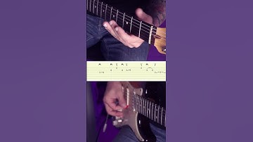 Thumbnail of The MAIN LICK from SCUTTLE BUTTIN' with TABS 🔥 / SRV 025 #shorts