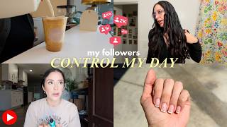 DIML: I hated my hair + trying a small coffee shop + nail date + BACKYARD update💌🌳