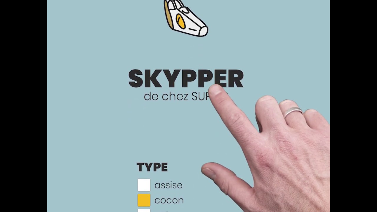 Skypper 2 Supair caractéristiques (sellette cocon)