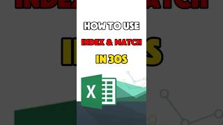 Why Pros use INDEX & MATCH (Not VLOOKUP) 🧠⚡️