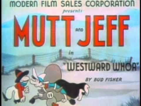 Mutt & Jeff | Westward Whoa | 1926 | Colorized - YouTube