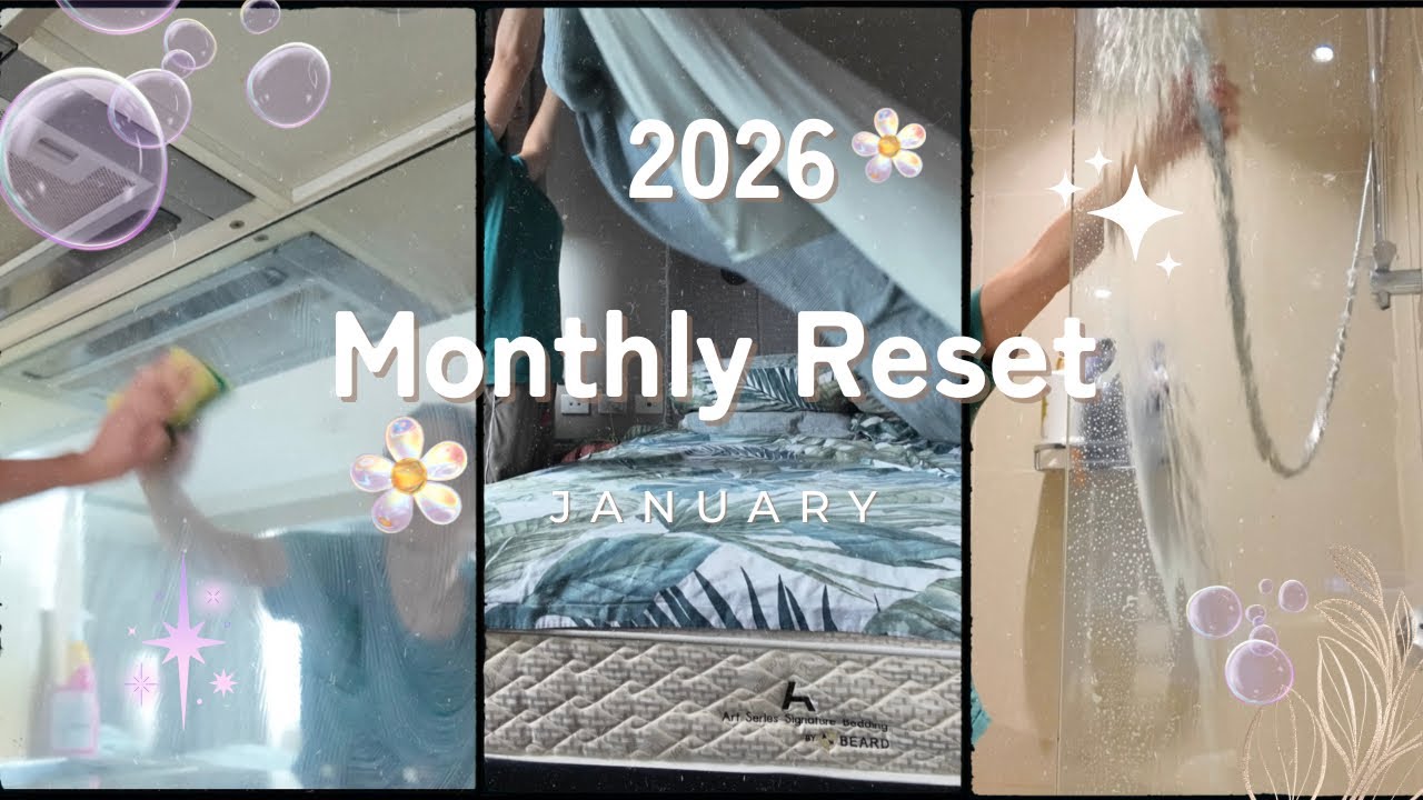 大掃除をしながら12月を振り返って1月の目標を設定する