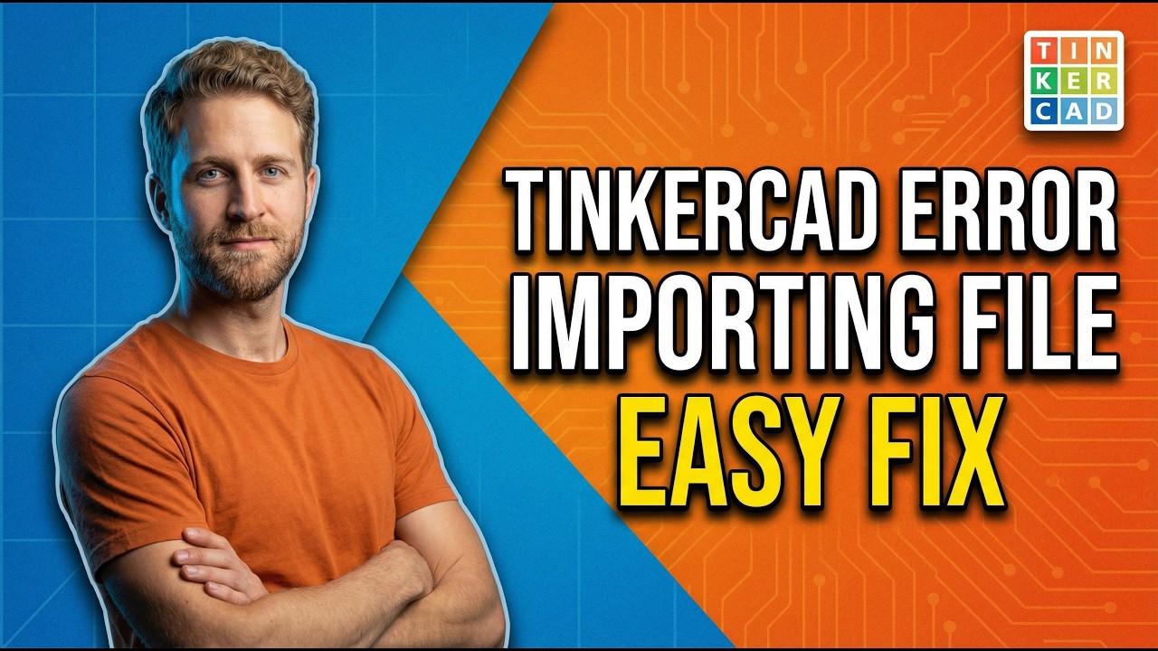 Tinkercad Error Importing File (Easy Fix Guide) - YouTube