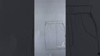 Steps of short pants #shorts