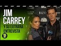 La incómoda entrevista a Jim Carrey en la NYFW, traducida al español