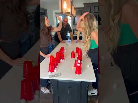 Cotton Ball Party Blower Challenge