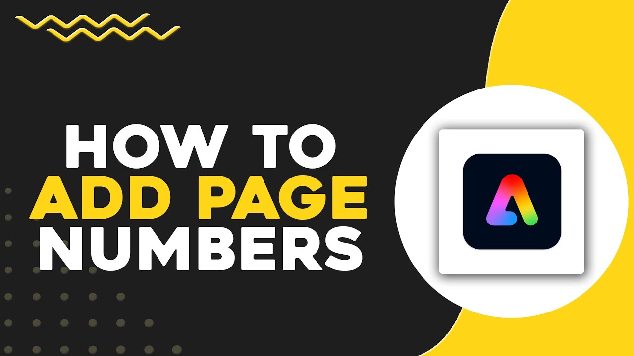 How To Add Page Numbers in Adobe Express (Quick & Easy)