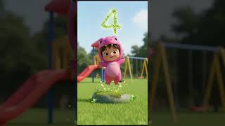 LETS COUNT NUMBERS &amp; LEARN COLORS 1–5 🎉 CUTE KIDS ANIMATION!