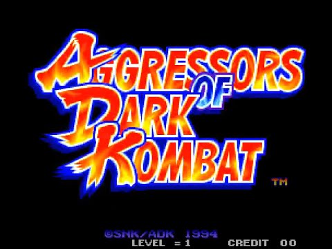 Neo Geo CD Longplay [016] Aggressors of Dark Kombat - YouTube