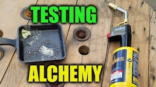 Testing Alchemy Transmutation Experiment