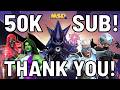 THANK YOU FOR 50K SUBSCRIBERS! Marvel Contest of Champions