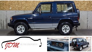 1990 Mitsubishi Pajero XL Turbo Diesel - JDM Auto Imports LLC