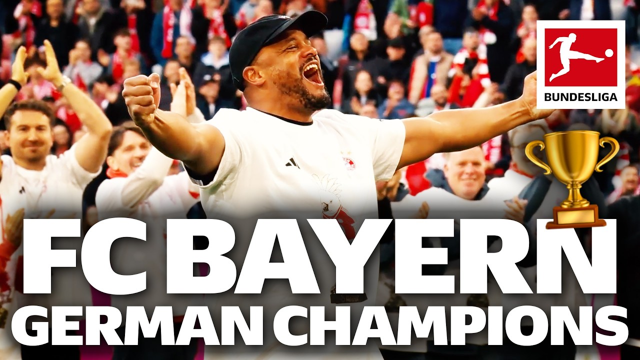 Bayern Munich Crowned Champions On Matchday 30 🏆