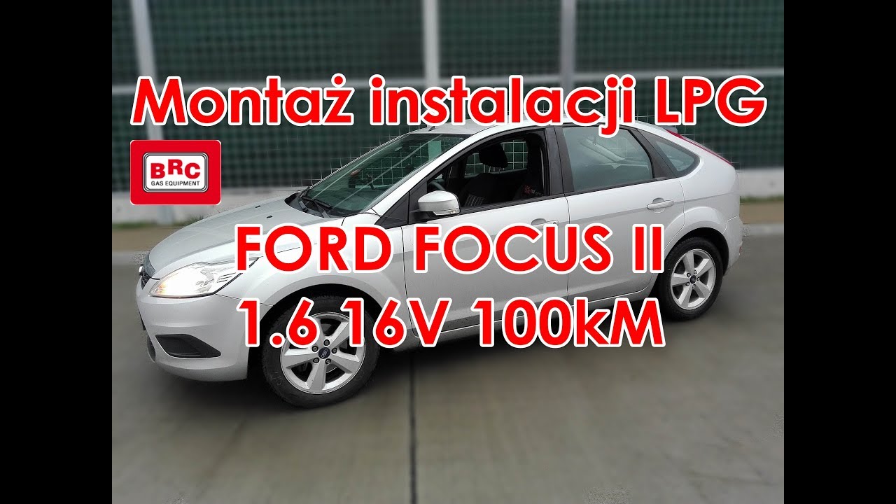 Ford Focus II 1.6 instalacja gazowa BRC Sequent ALBA 32 od