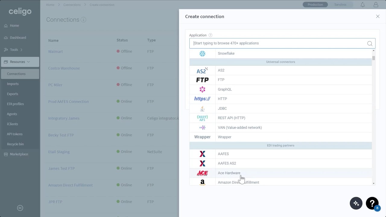 EDI Integration for B2B Transactions | Celigo's B2B/EDI Manager Demo