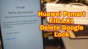 Huawei P Smart 2018 (FIG-LX1). Remove Google account,  Bypass FRP. Unlocktool.