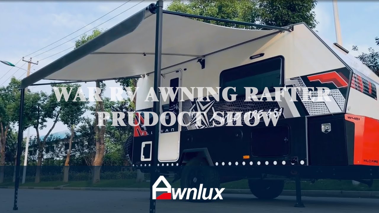 AWNLUX WAR RV Awning Rafter - YouTube
