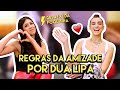 DUA LIPA cria REGRAS pra AMIZADE, ANALISA BRUNA MARQUEZINE e aprende GÍRIAS sobre CRUSH | Foquinha