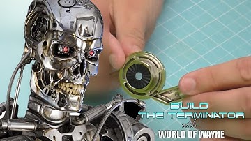 Build the Terminator - Part 7 - Components for the Upper Arm and Head Motor