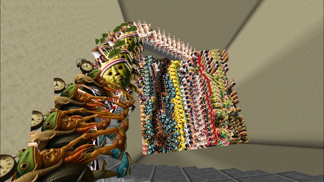 Too Much All New Cursed italian Brainrot Meme Animals in Minecraft PE