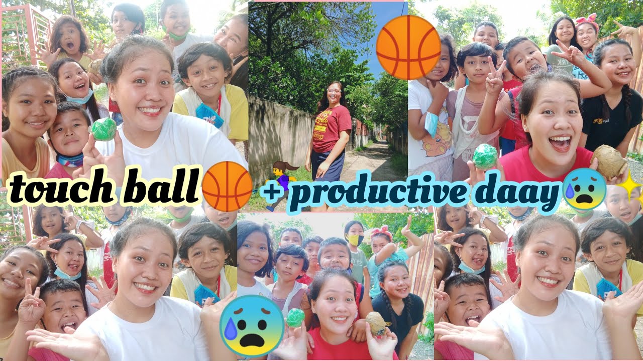 touch ball game🏃‍♀🏀 + very productive daaay🌥 PHILIPPINES🇵🇭 