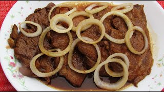 Pork Steak | Pork Bistek | Simple Recipe