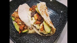Baleadas de Pollo Recetas Faciles y deliciosas