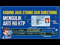 Arti Nomor KTP, menggunakan bahasa java