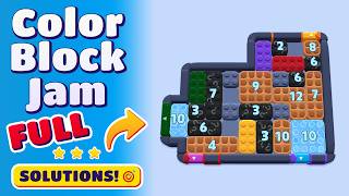 Color Block Jam Level 1444 1445 Walkthrough Very Hard Step-By-Step Solution