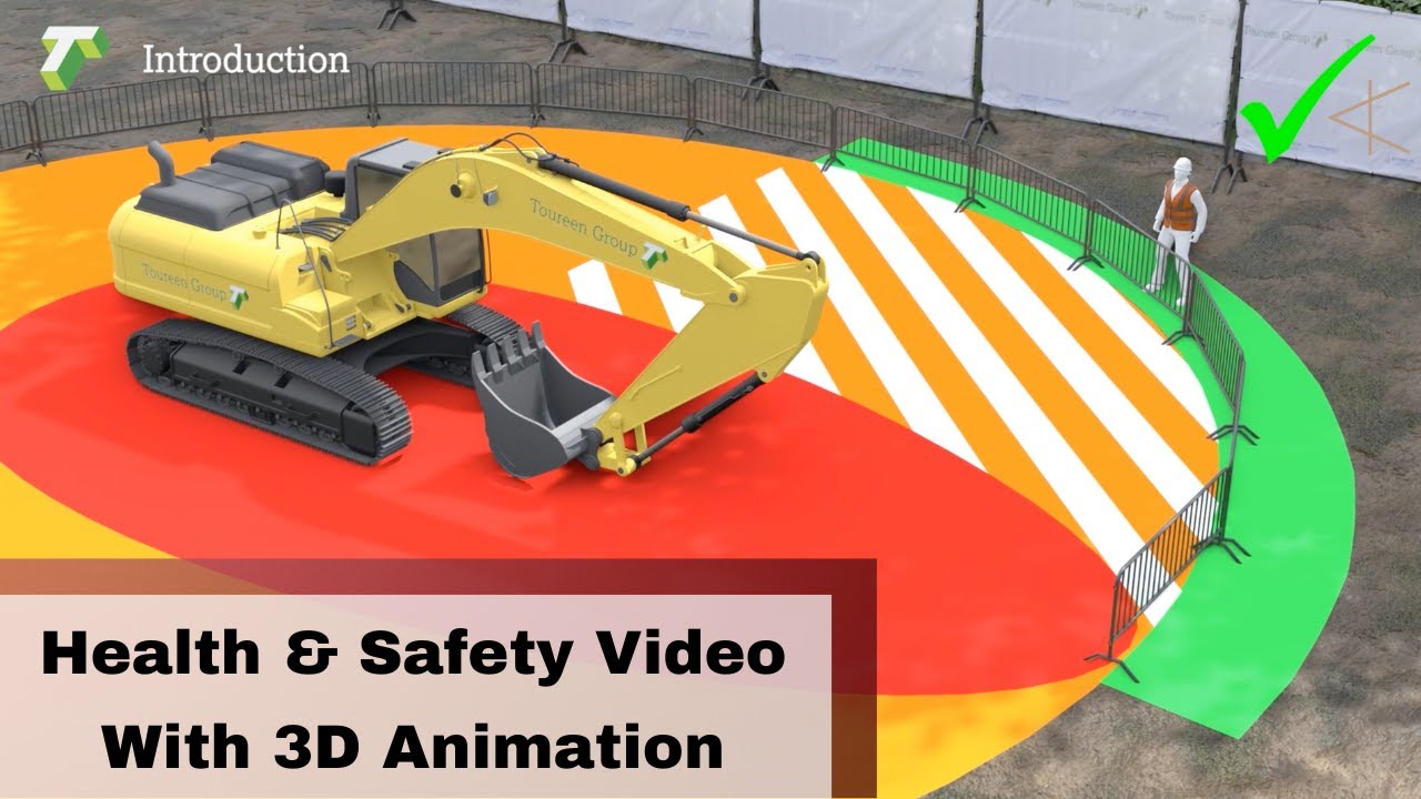 Plant Safety & Incident Recreation 3D Animated Video Health & Safety