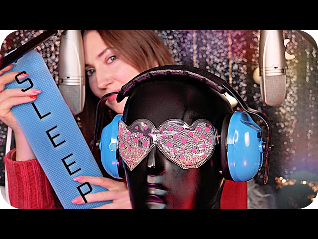 ASMR 4K Deep Ear Attention for Sleep 💤 Lotion Massage, Scalp Scratching, Whisper, Crinkle, Brushing
