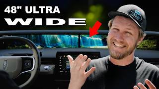 Whoever put a FOUR FOOT display in a car... - Lincoln Nautilus Review