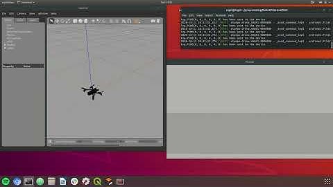 Sphinx Parrot Anafi drone with keyboard control and PDraw video feed