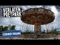 Verlaten pretpark waar de elektriciteit nog aan staat