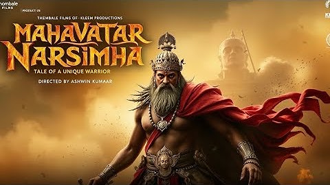 Mahavatar Narsimha Motion Poster Video