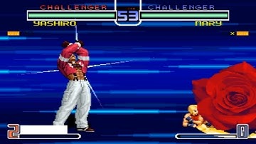 [TAS] Yashiro Orochi VS Mary (KoF 2002 MP2)