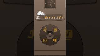 Bronze Droid Klwp Themes #klwp #novasetup #android