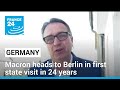 Macron heads to Germany in first state visit in 24 years • FRANCE 24 English