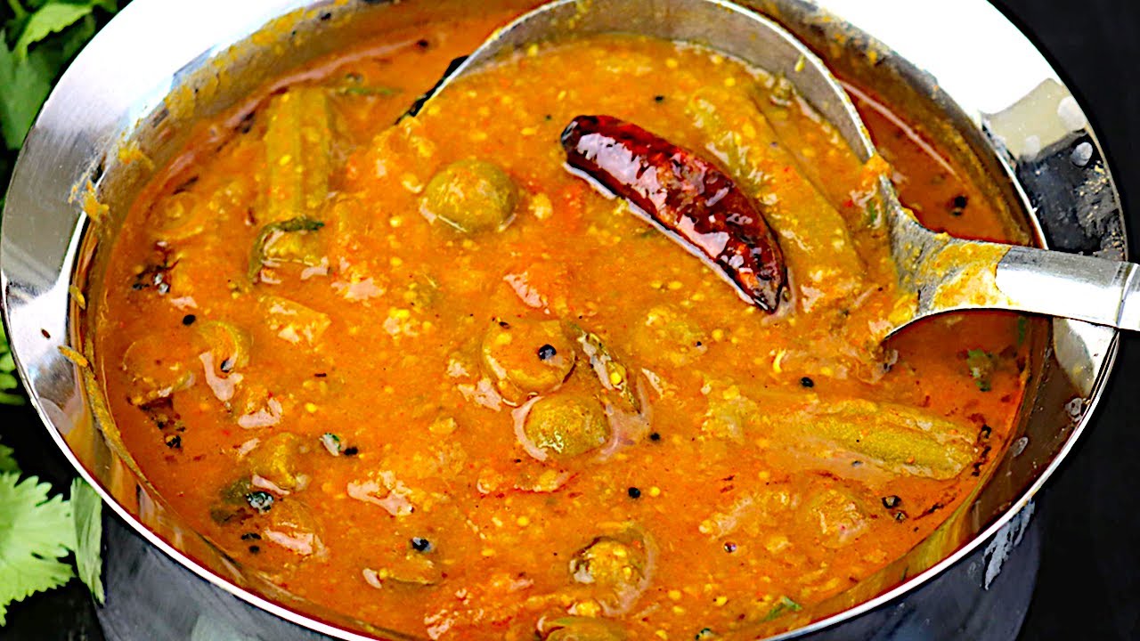 கிராமத்து சுவையில் பச்சை சுண்டைக்காய் சாம்பார் இப்டி செய்க/ sambar recipe in tamil/sudaikkai sambar