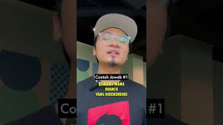 Cara tolak bila disuruh pindah ke tempat kerja lain. #shorts #tipskerjamaukerja #tipsinterview