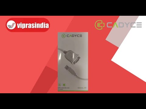 Cadyce USB to Serial Converter CA-US9 (RS-232)...viprasindia.com