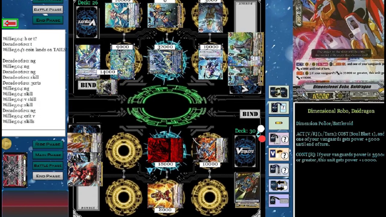 Cardfight Vanguard Area #1 Dailiner vs Revon - ConCave Gaming