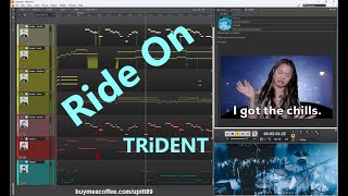 TRiDENT / Ride  On - The MIDI Sequence       #Trident #Tridentjapan #Bandmaid @DeanF_MIDI