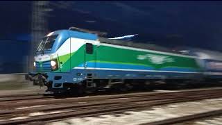 БВ 3624 Бургас - София с 80054 заминава от гара Казанлък
