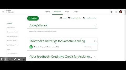 Using Topics to organize the Classwork Tab